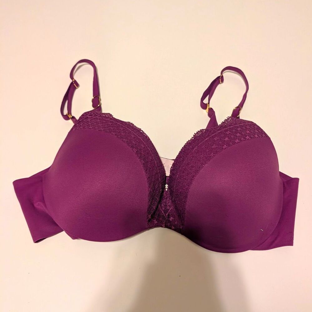 Victoria's Secret Incredible Perfect Shape Underwire Lace T-Shirt Bra 36C
